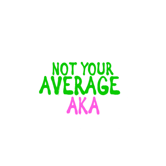 NOT YOUR AVERAGE AKA TEE NO RHINESTONES